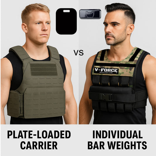 Plate-Loaded Carriers vs. Individual Bar Weights in Weight Vests: Which is Better for Training?