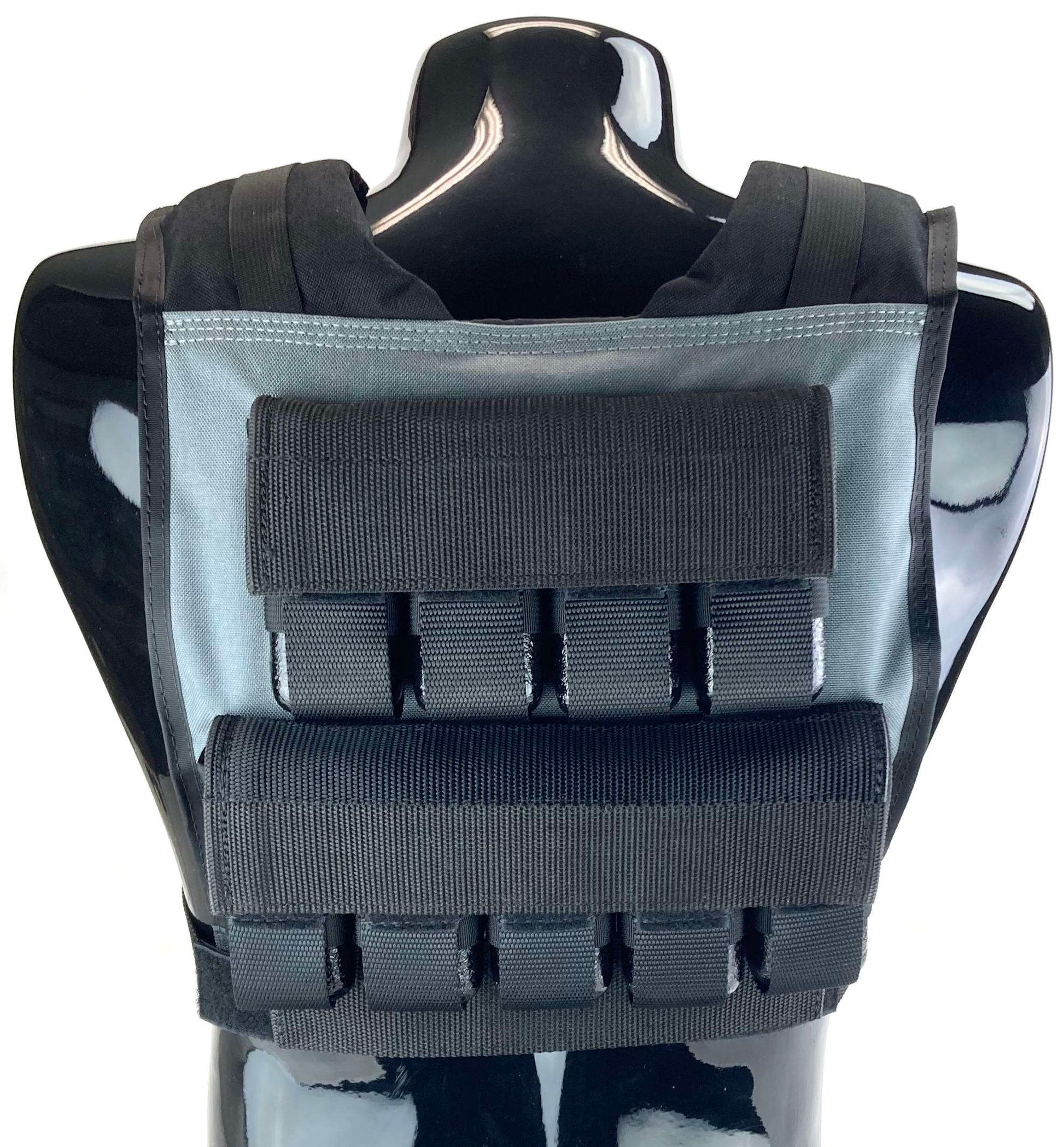 weight vest back