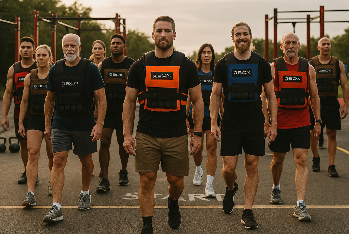 20 LB BOX® Super Short Weight Vest