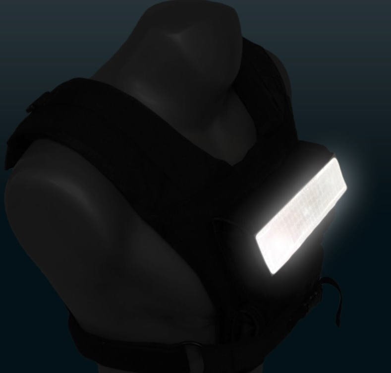 Night Reflective Bands - Front & Back (Set of 2)