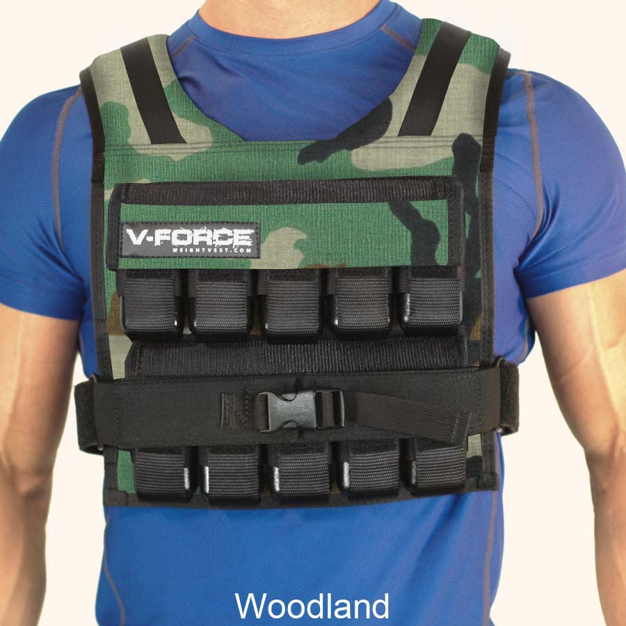 50 LB V-FORCE® Short II Weight Vest