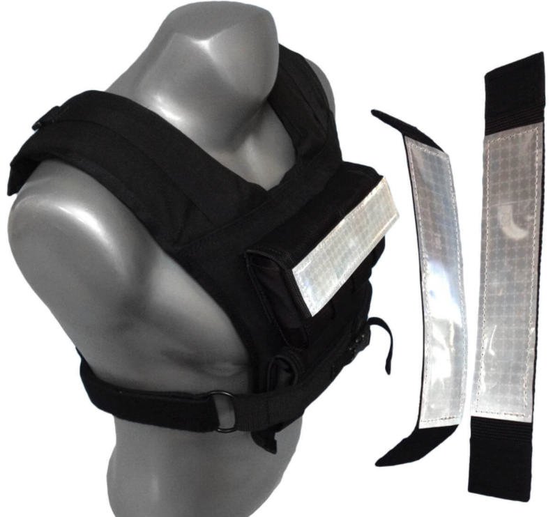Night Reflective Bands - Front & Back (Set of 2)