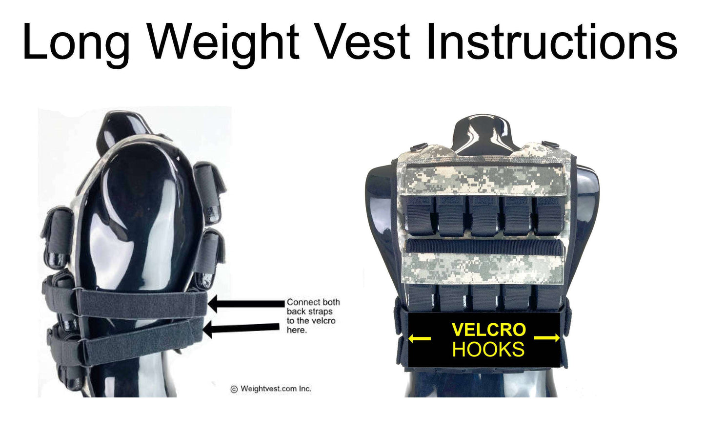 45 LB V-FORCE®  Long Weight Vest
